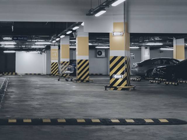 Fotogramma di esempio: telecamera sul parcheggio
